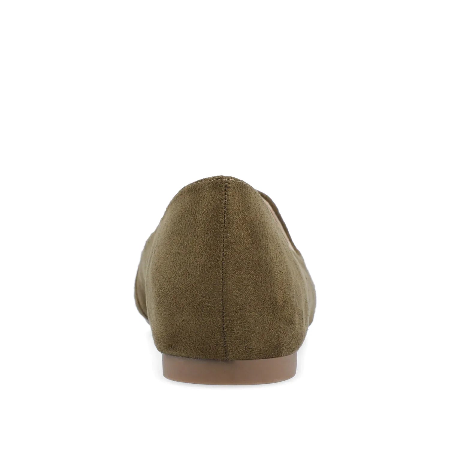 MINDEE Wide Loafer Flats - Olive
