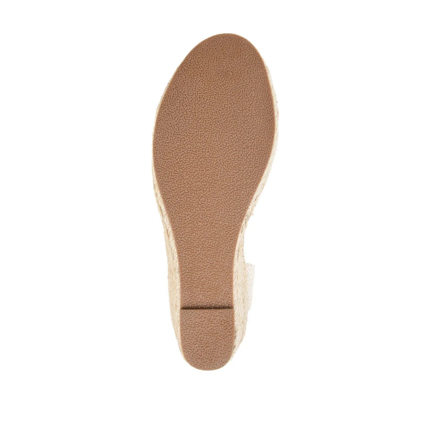 Monte Espadrille Wedge Sandals in Canvas - Tan Fabric