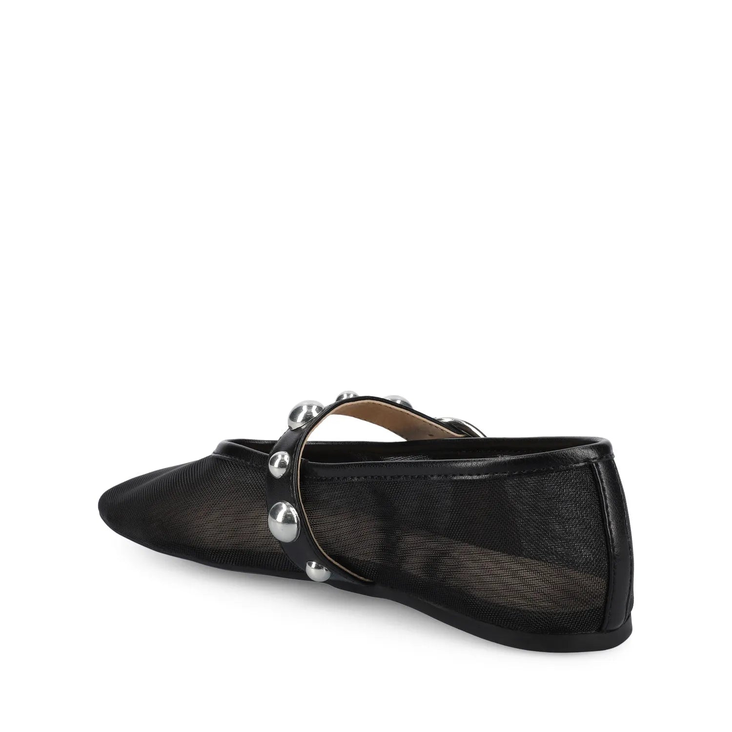 NAVEAH Ballet Flats in Black Mesh