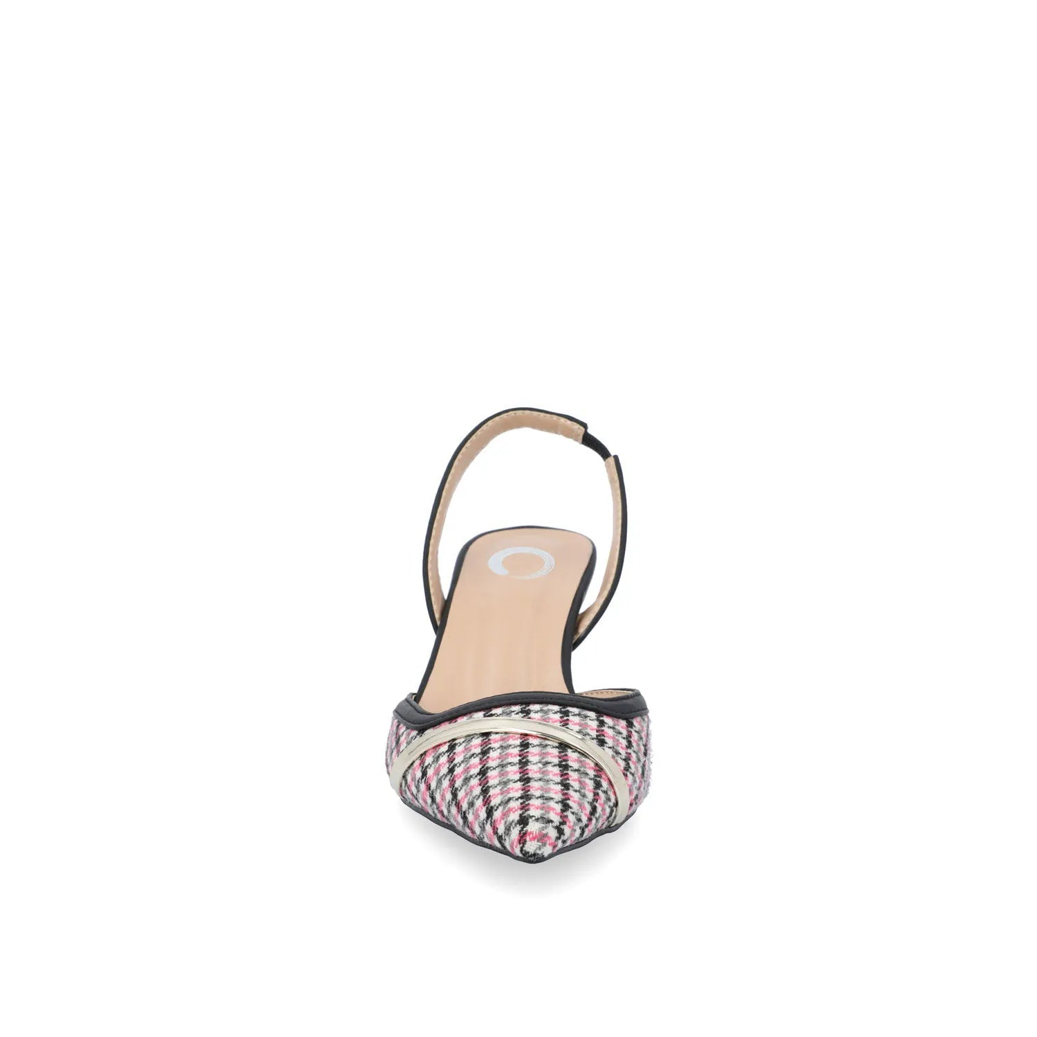 Black and Pink Houndstooth