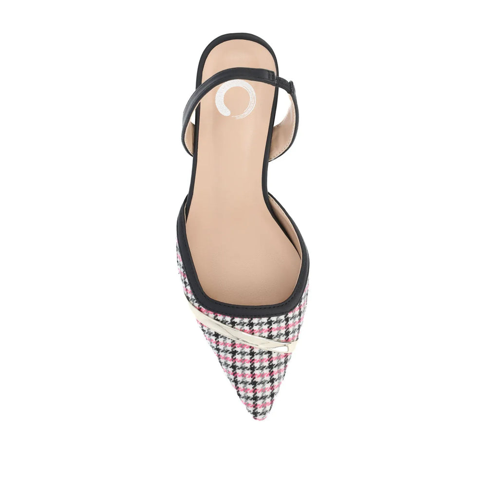 Black and Pink Houndstooth