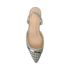 Grey Houndstooth Tweed