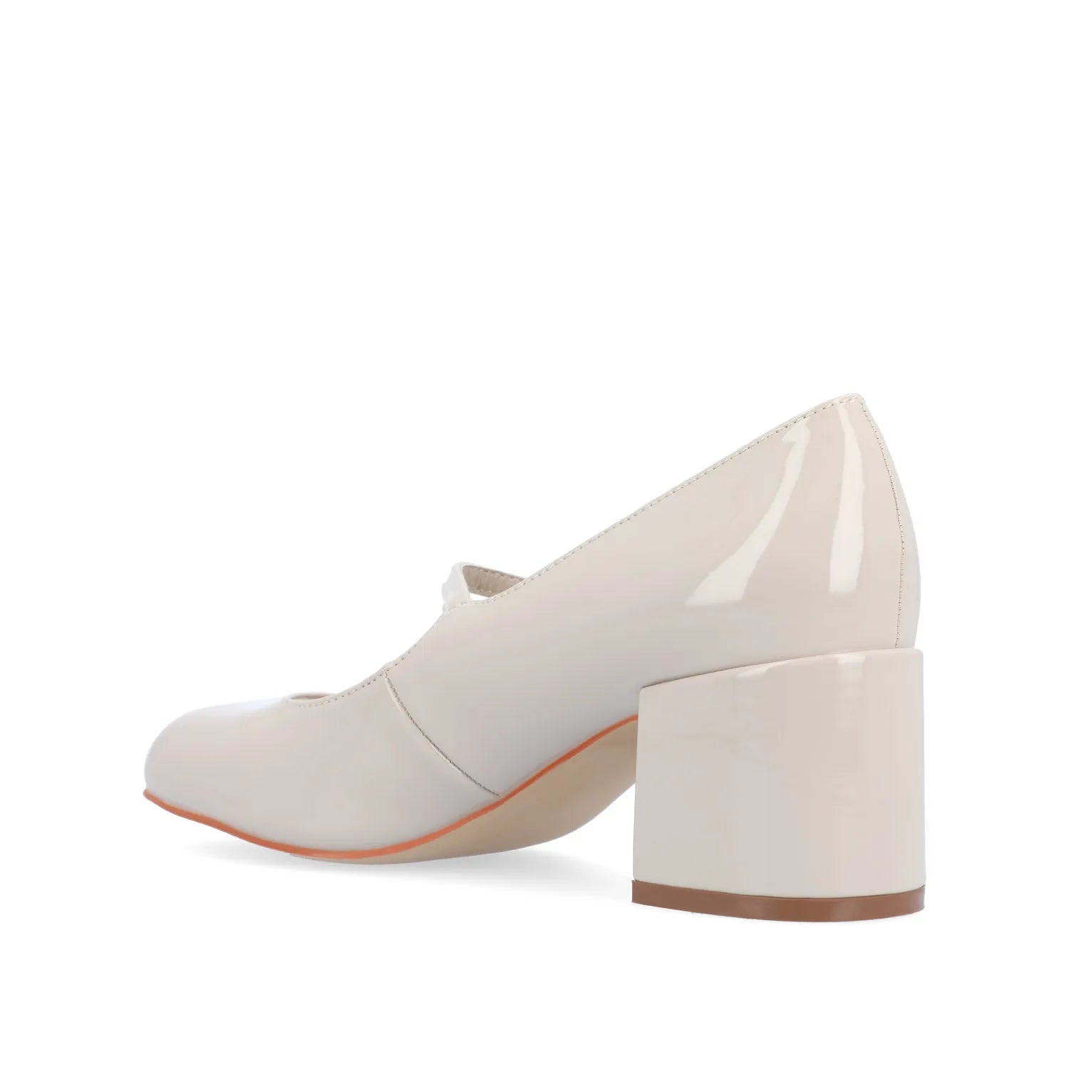 OKENNA Mary Jane Pump Heels in Wide - Grey