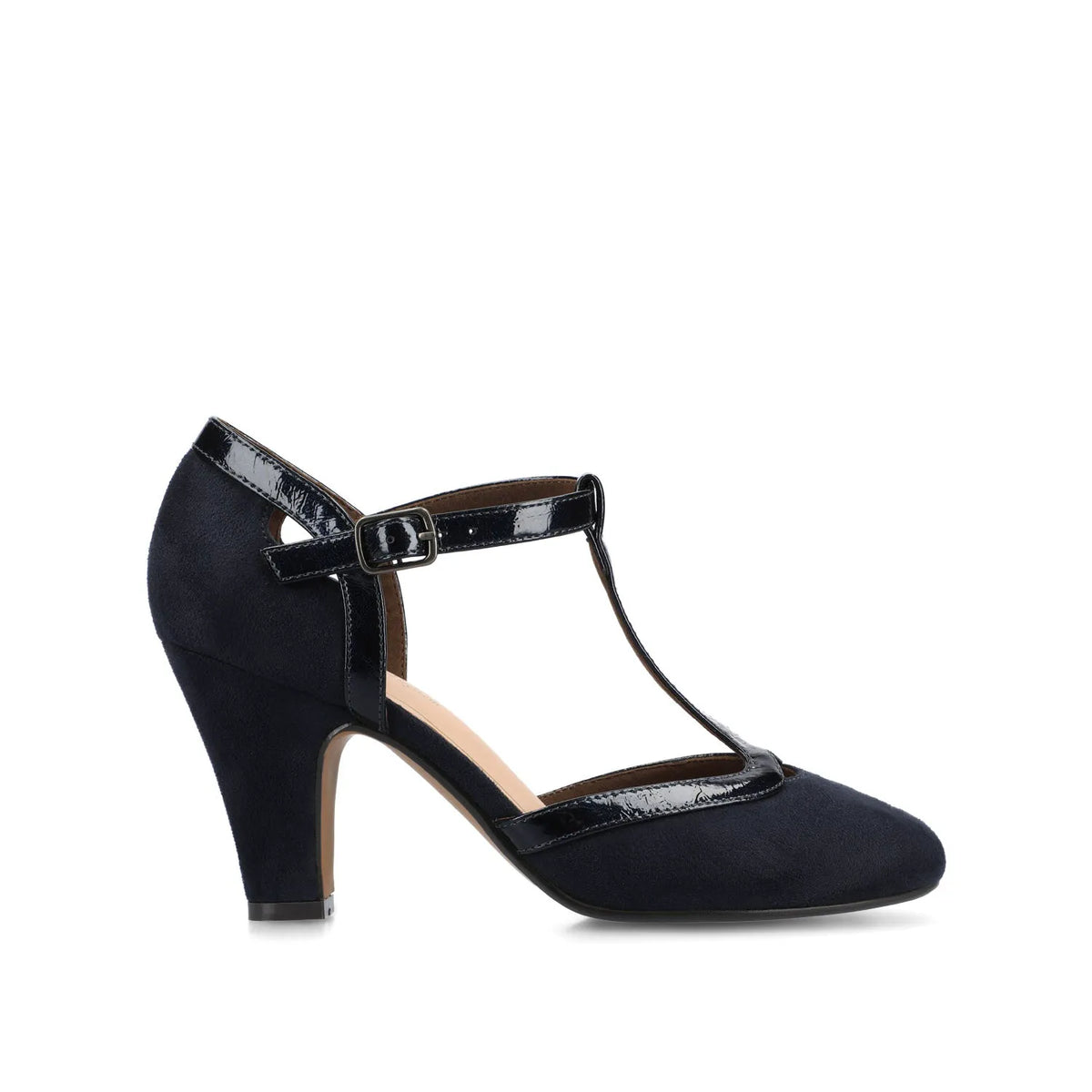 Navy Suede