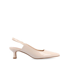 PAULINA KITTEN HEELS IN STATEMENT PATENT - Patent Nude