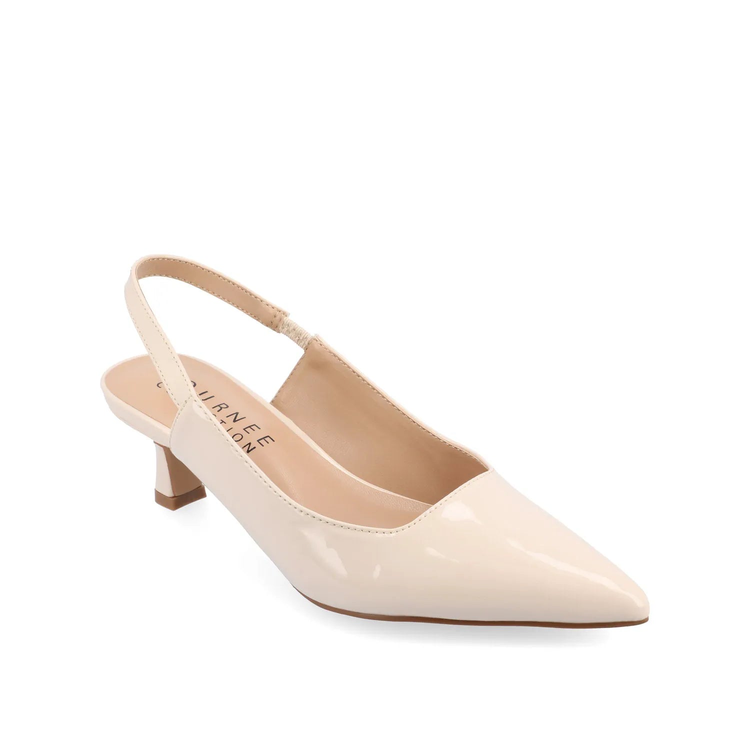 PAULINA KITTEN HEELS IN STATEMENT PATENT - Patent Nude