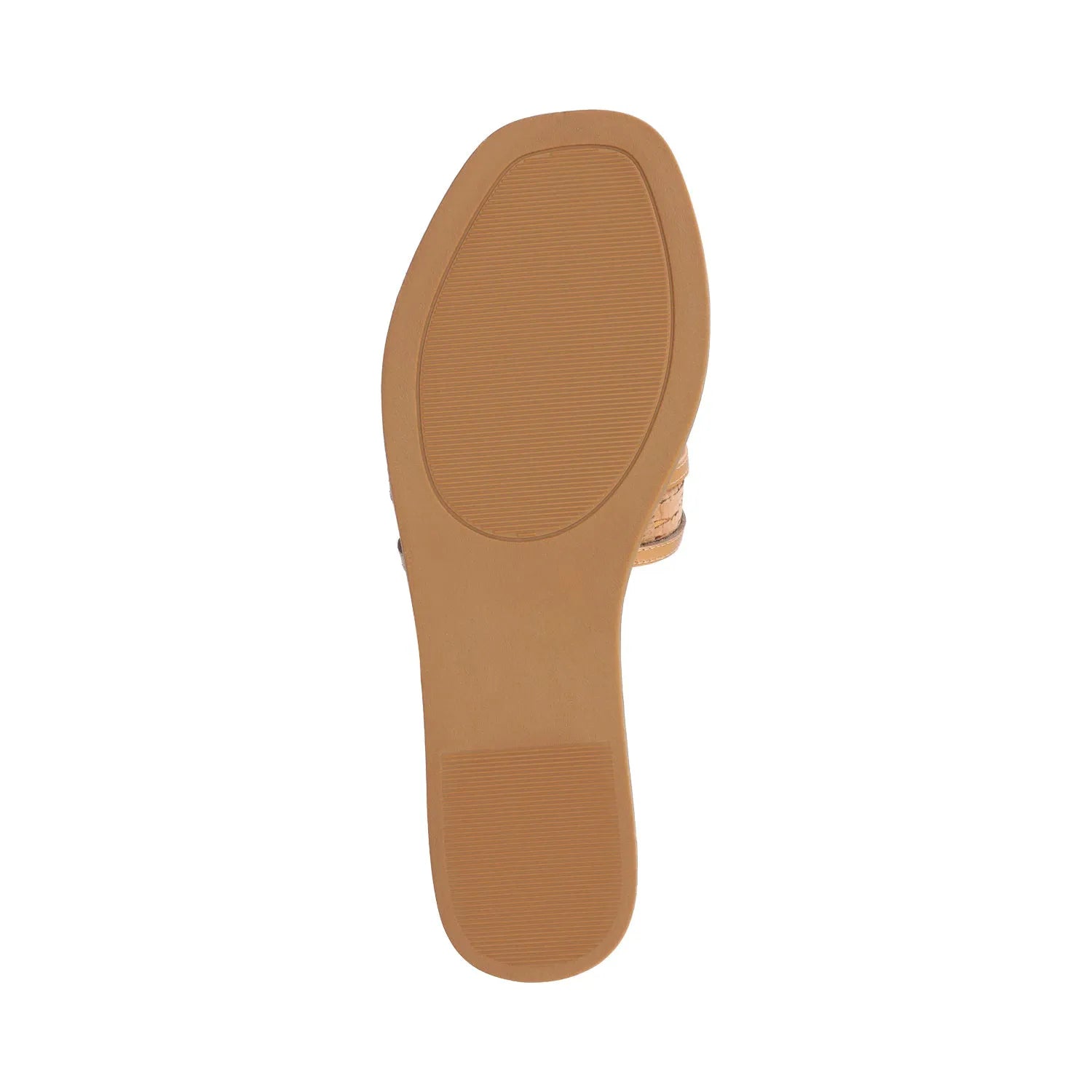PRIMAH Wide Flat Sandals in Cork