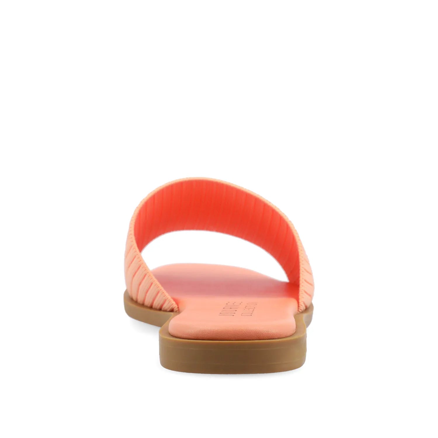 Prisilla Knit Slide Sandals - Peach