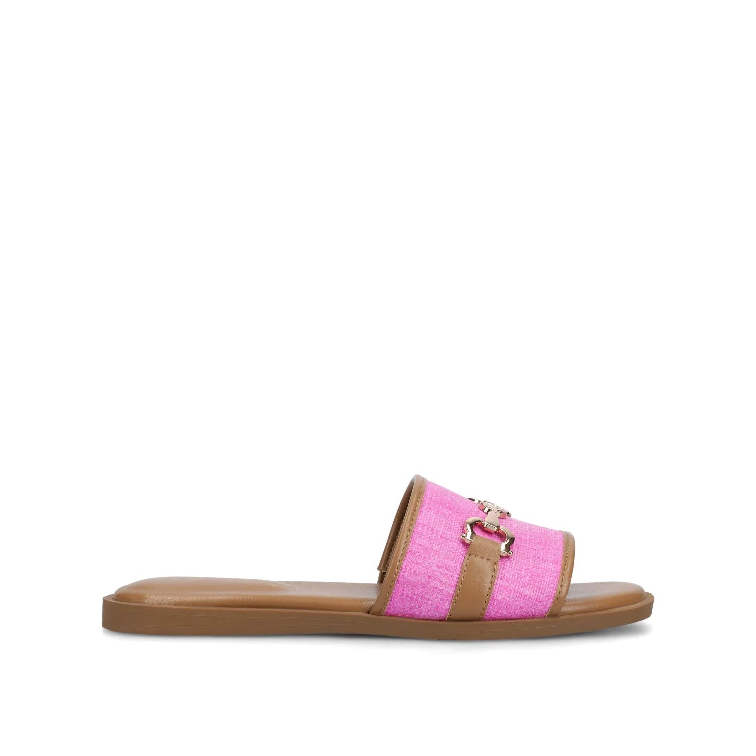 Priya Slip-On Sandals in Hot Pink