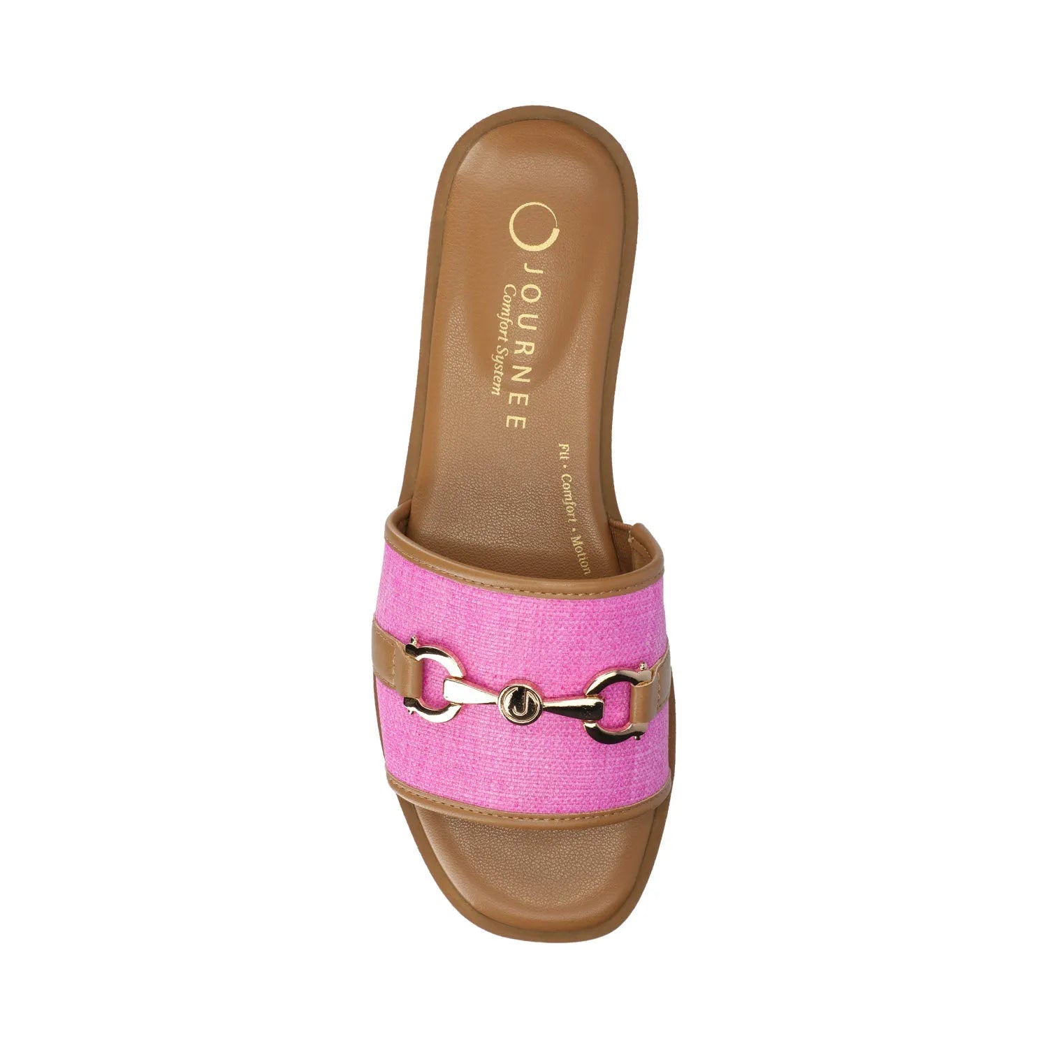 Priya Slip-On Sandals in Hot Pink