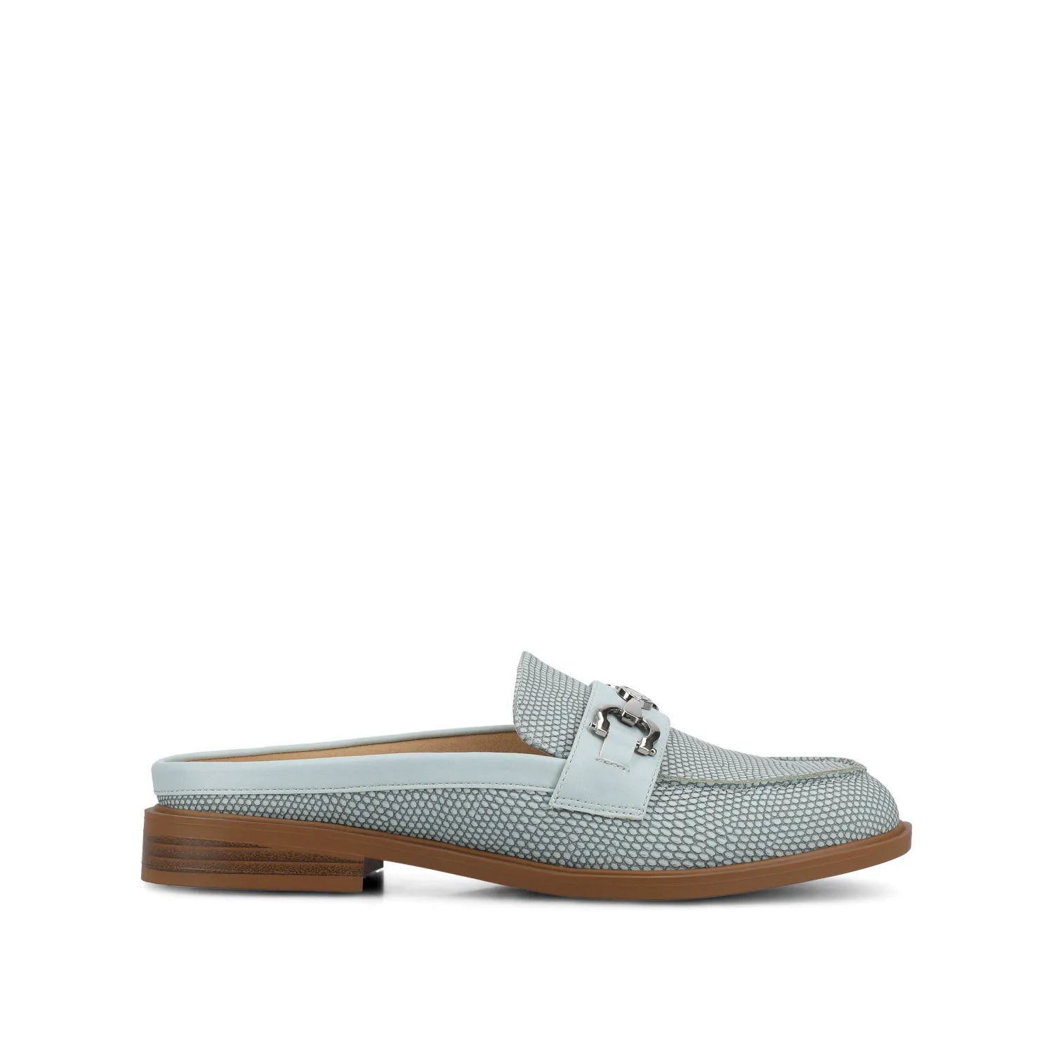 RAYLA SLIP ON LOAFERS - Blue Lizard