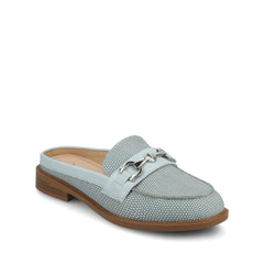 RAYLA SLIP ON LOAFERS - Blue Lizard