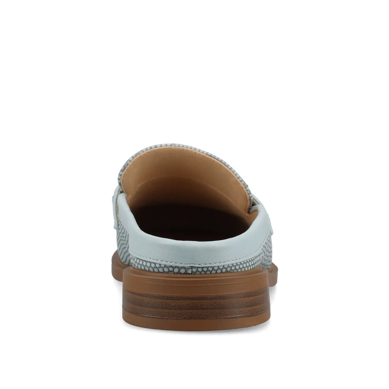 RAYLA SLIP ON LOAFERS - Blue Lizard