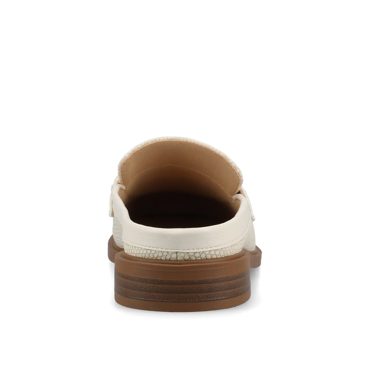 RAYLA SLIP ON LOAFERS - Bone Lizard