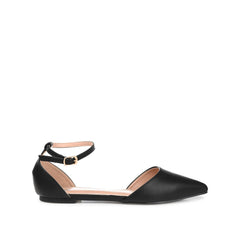 REBA D'ORSAY FLATS IN WIDE - Black