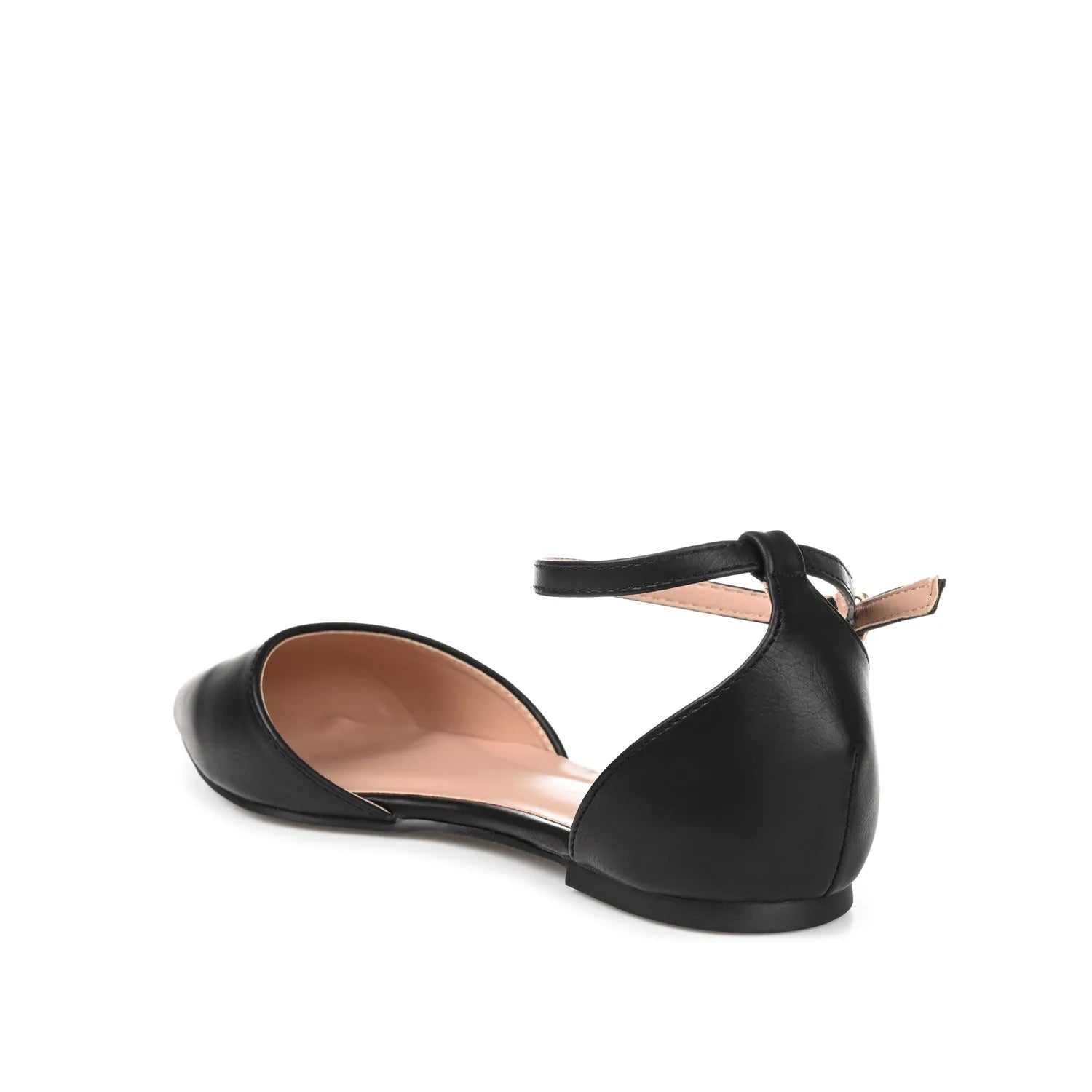 REBA D'ORSAY FLATS IN WIDE - Black