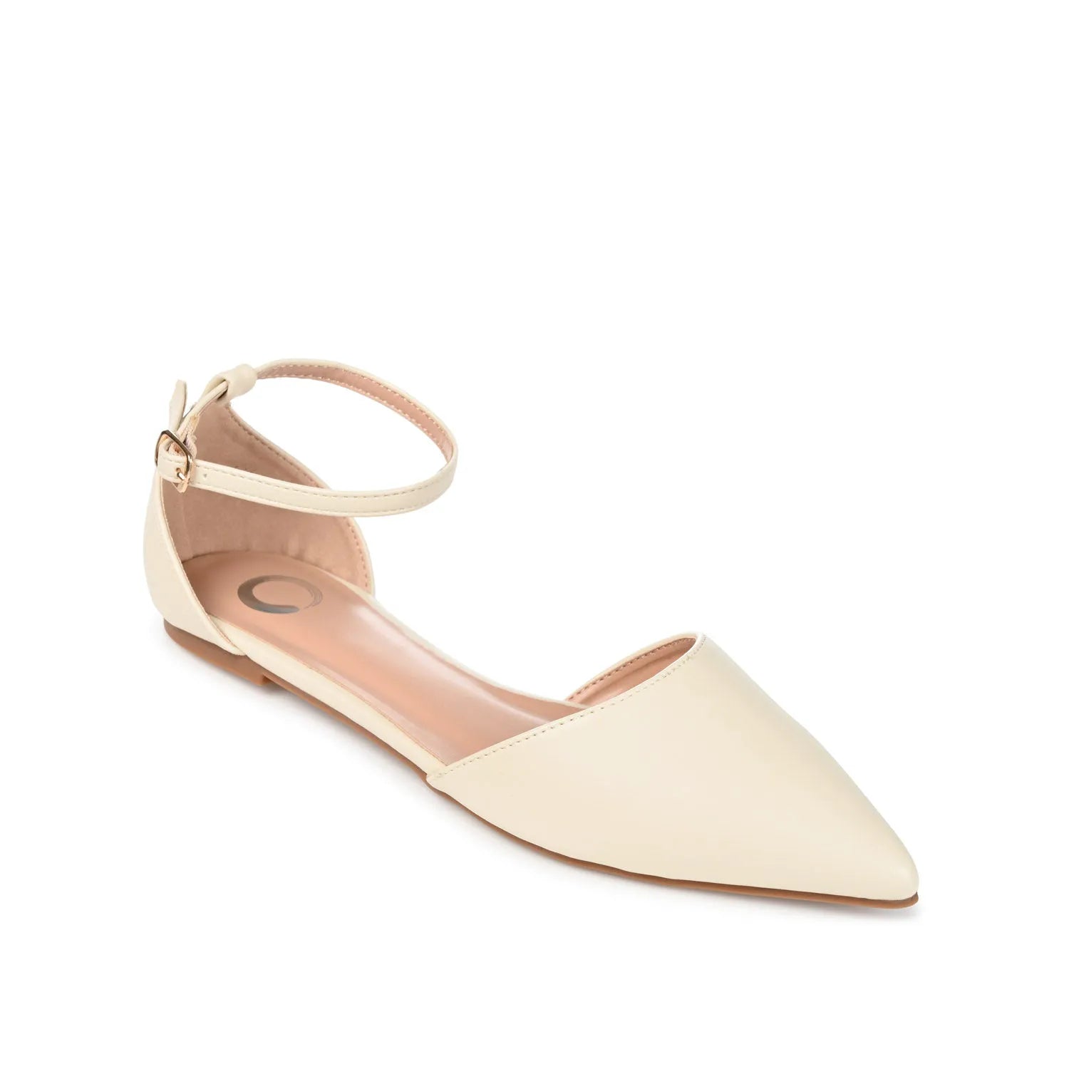 REBA D'ORSAY FLATS IN WIDE - Bone