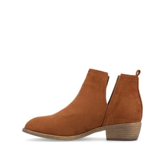 Rimi Block Heeled Booties in Wide Width - Camel