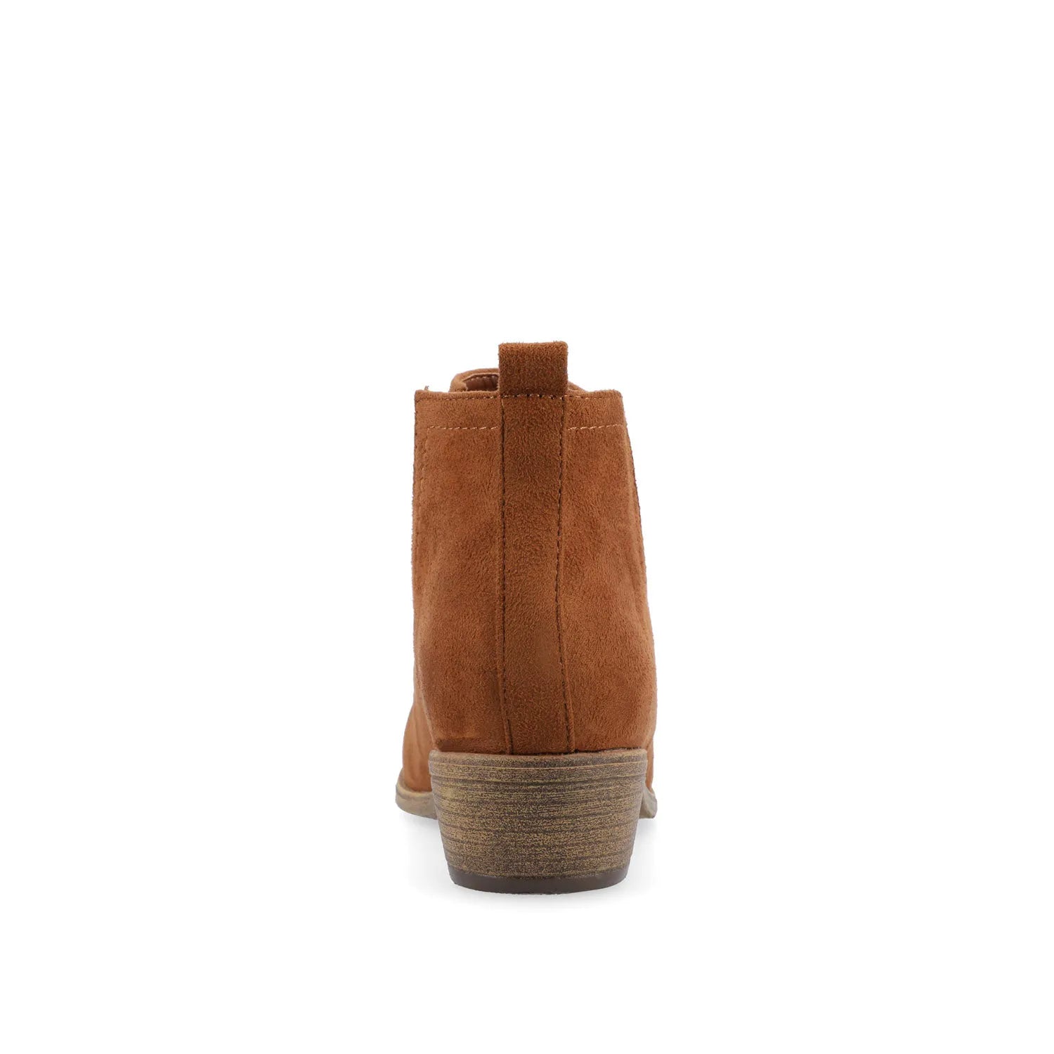 Rimi Block Heeled Booties in Wide Width - Camel