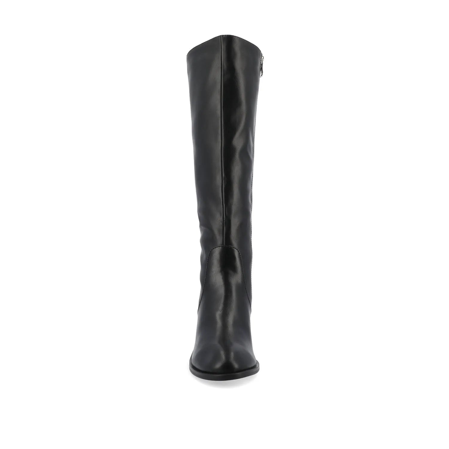 Romilly Knee-High Boots in Vegan Leather - Black