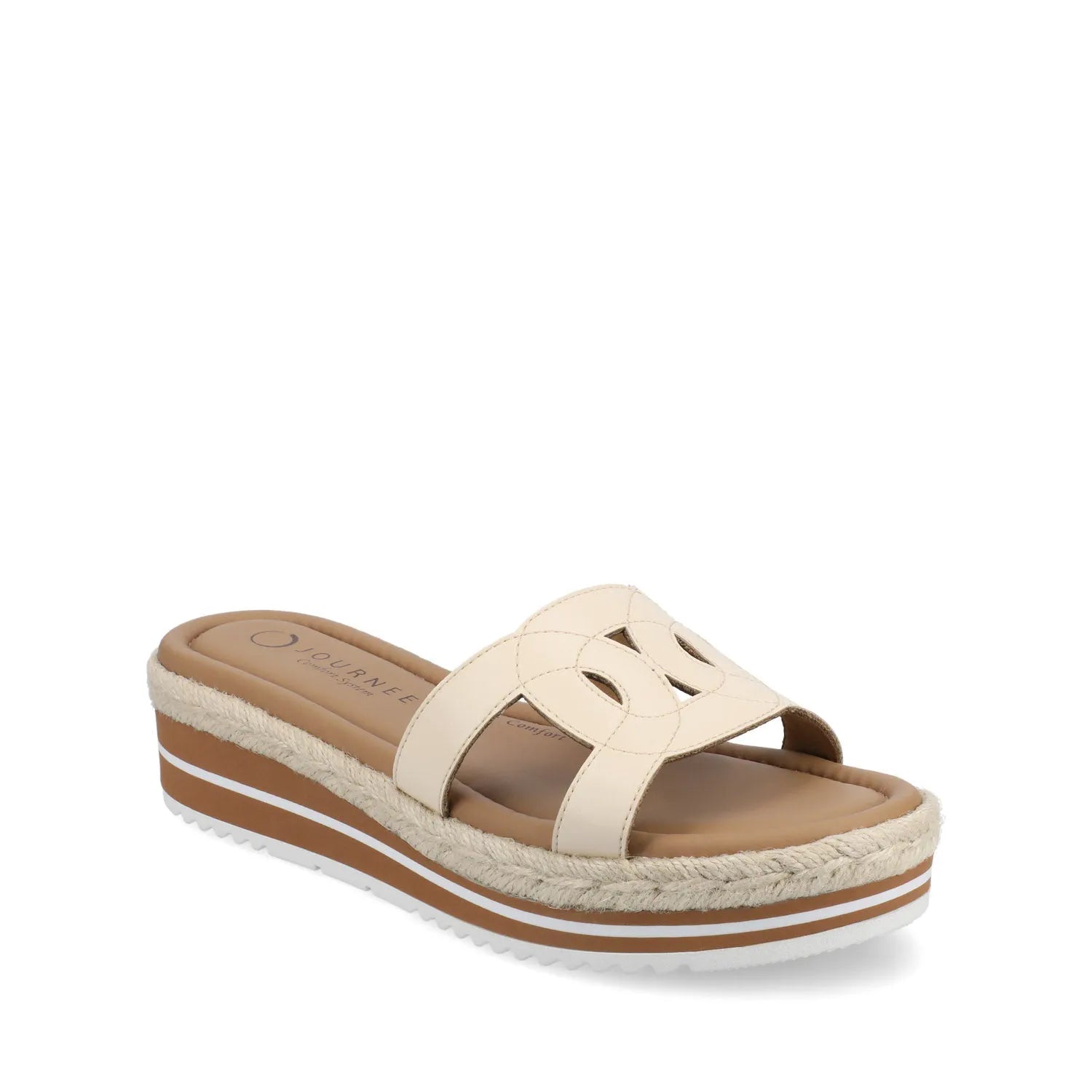 Rosalinda Espadrille Sandals in Bone