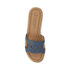 Rosalinda Denim Espadrille Sandals