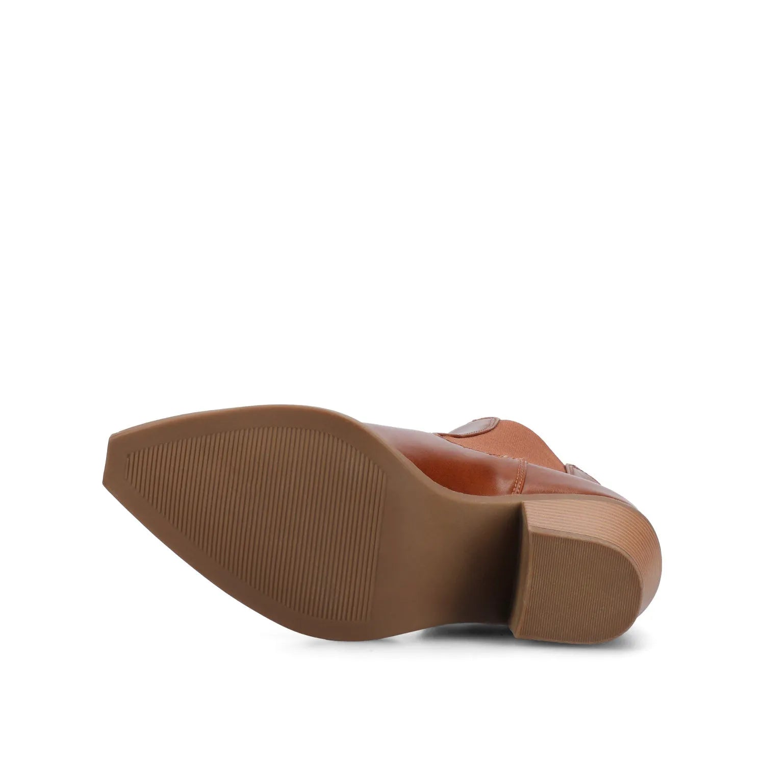 Rosemary Western Chelsea Booties in Cognac