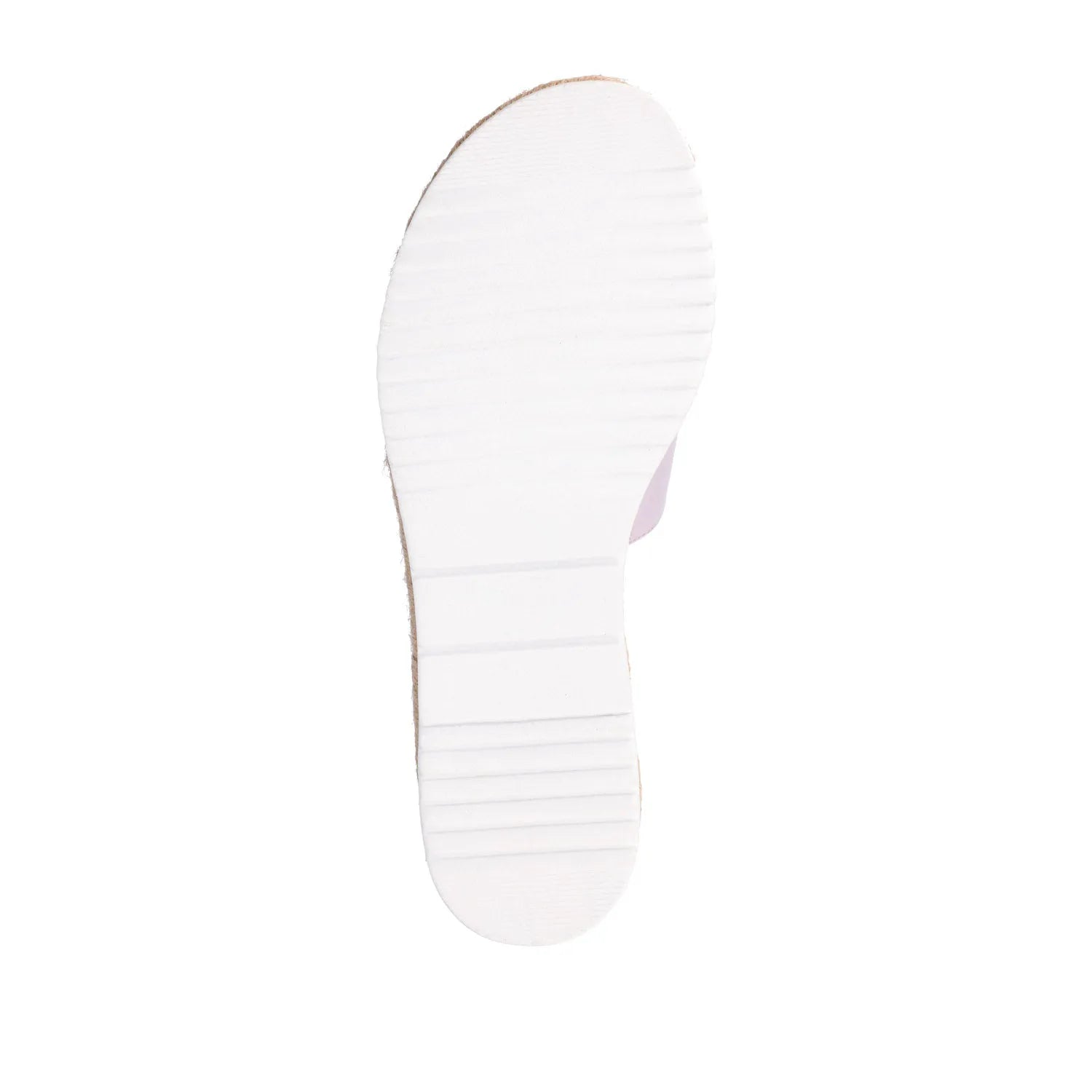 ROSEY Espadrille Wedge Heel Sandals in Statement Wide - Lilac