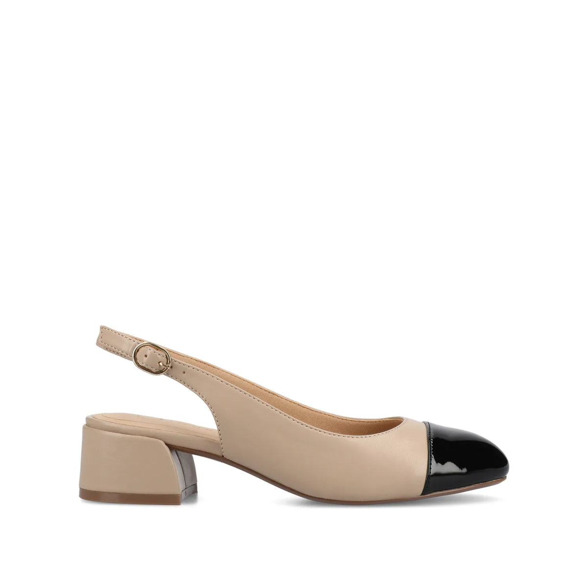 SAMMIE Block Heels in Wide - Taupe PU