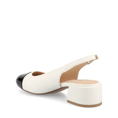 SAMMIE Block Heels in Wide - White PU