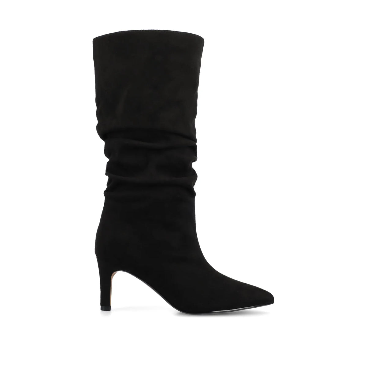 Sonnet Slouchy Boots in Wide Calf - Black