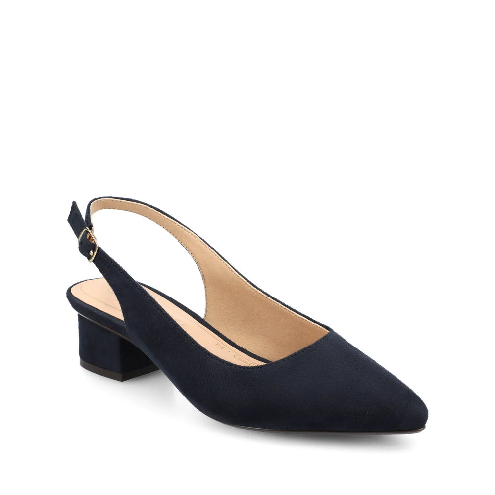 Navy Suede
