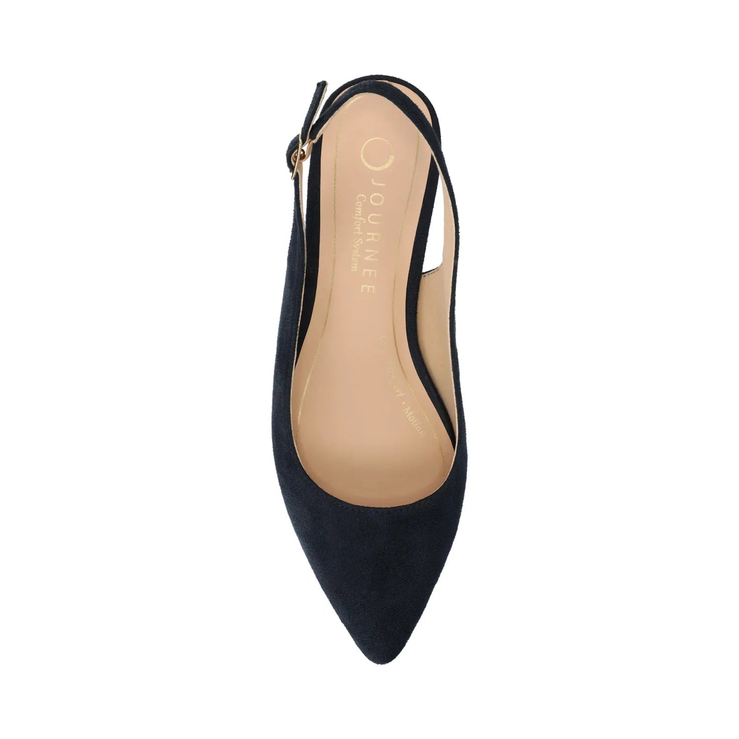 Navy Suede