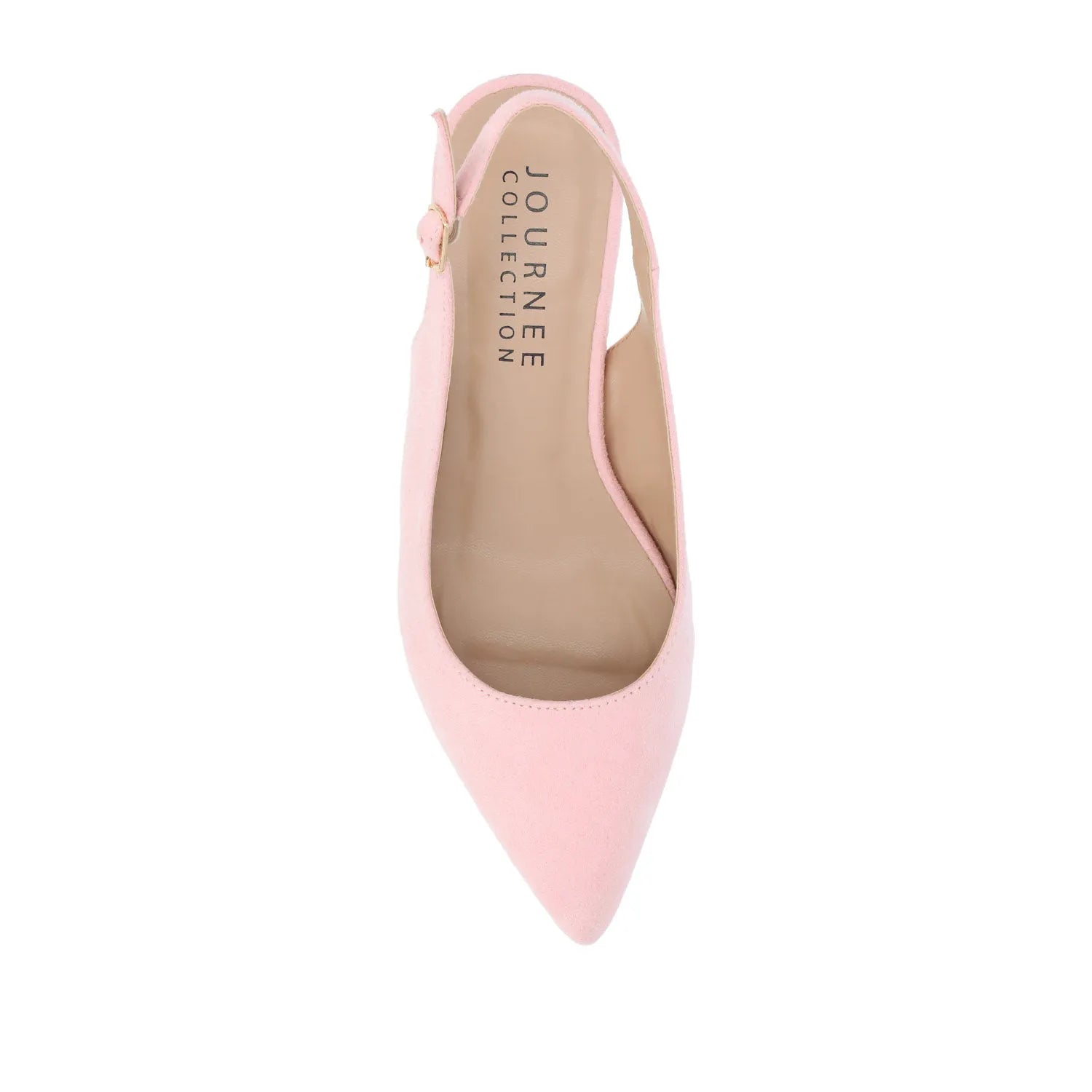 Sylvia Low Block Heels in Wide - Pink