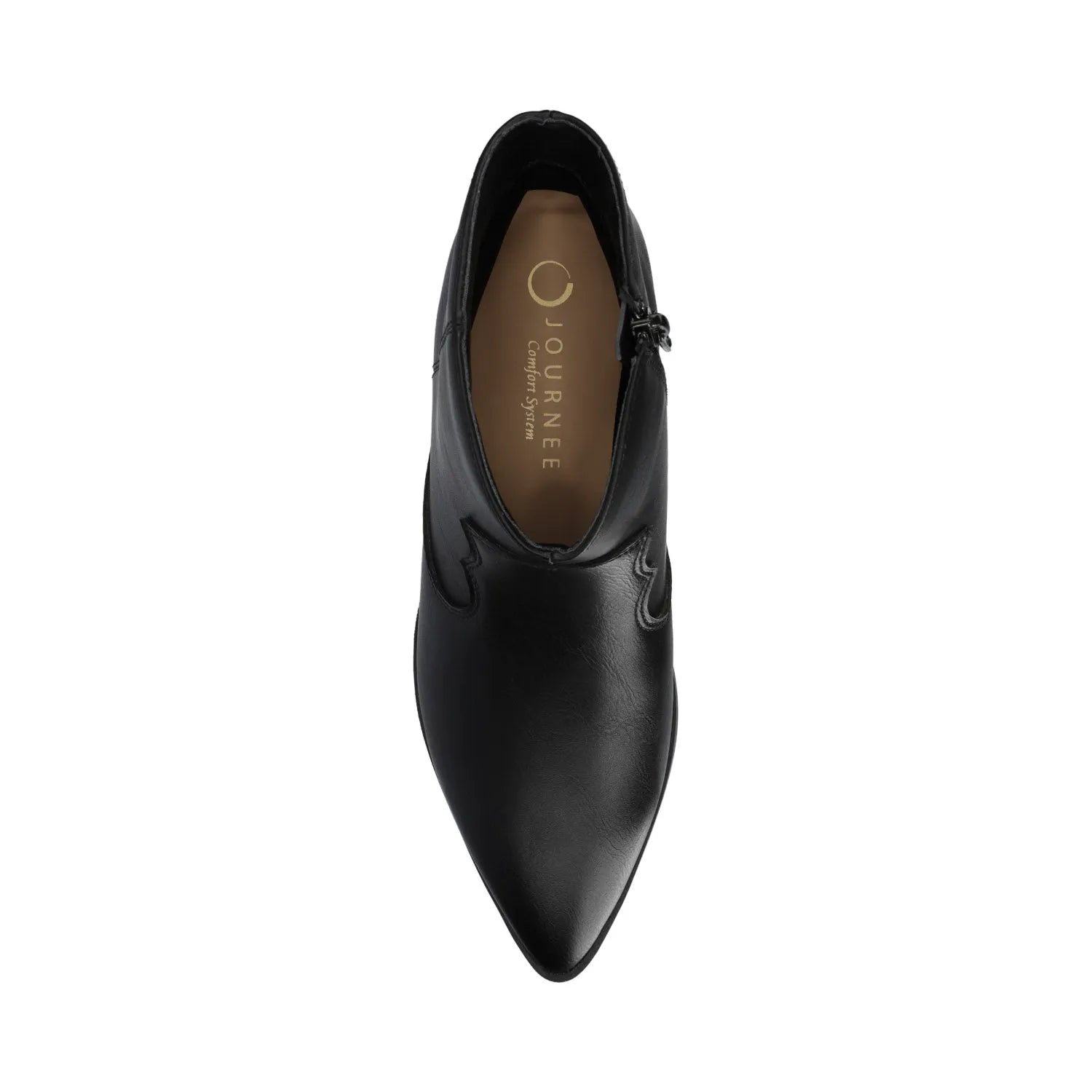 TALIAH WESTERN ANKLE BOOTIES - Black