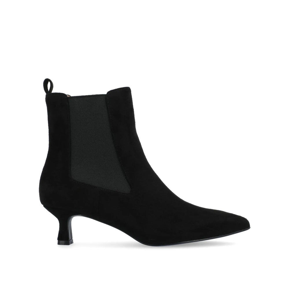 Black Faux Suede