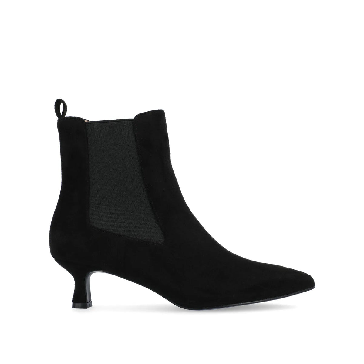 Black  Faux Suede