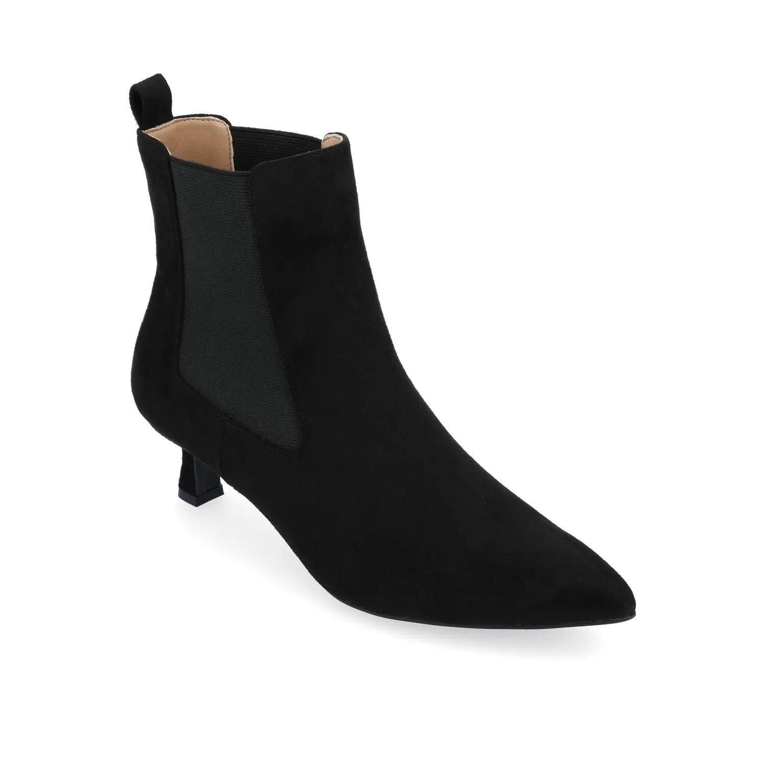 Black  Faux Suede