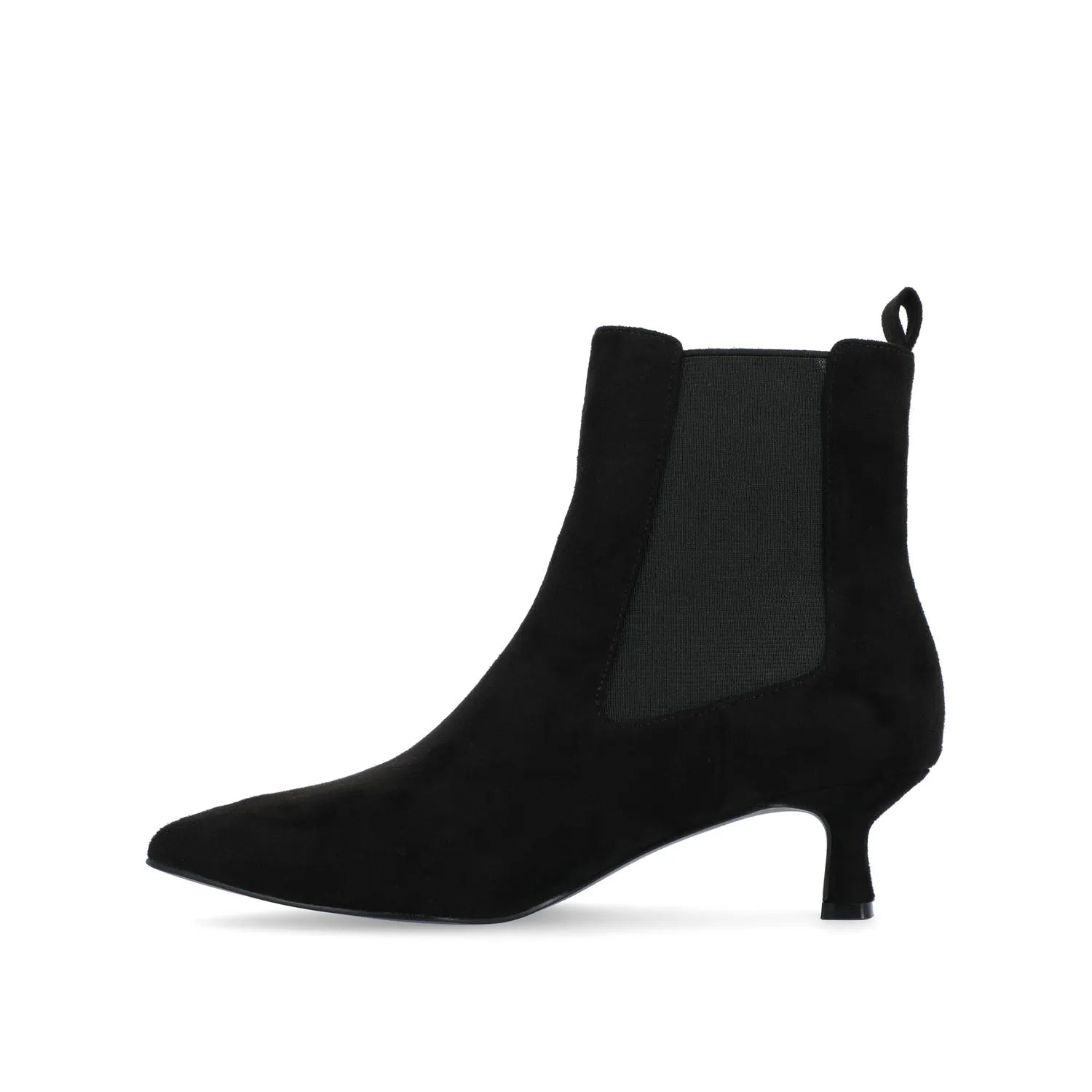 Black  Faux Suede