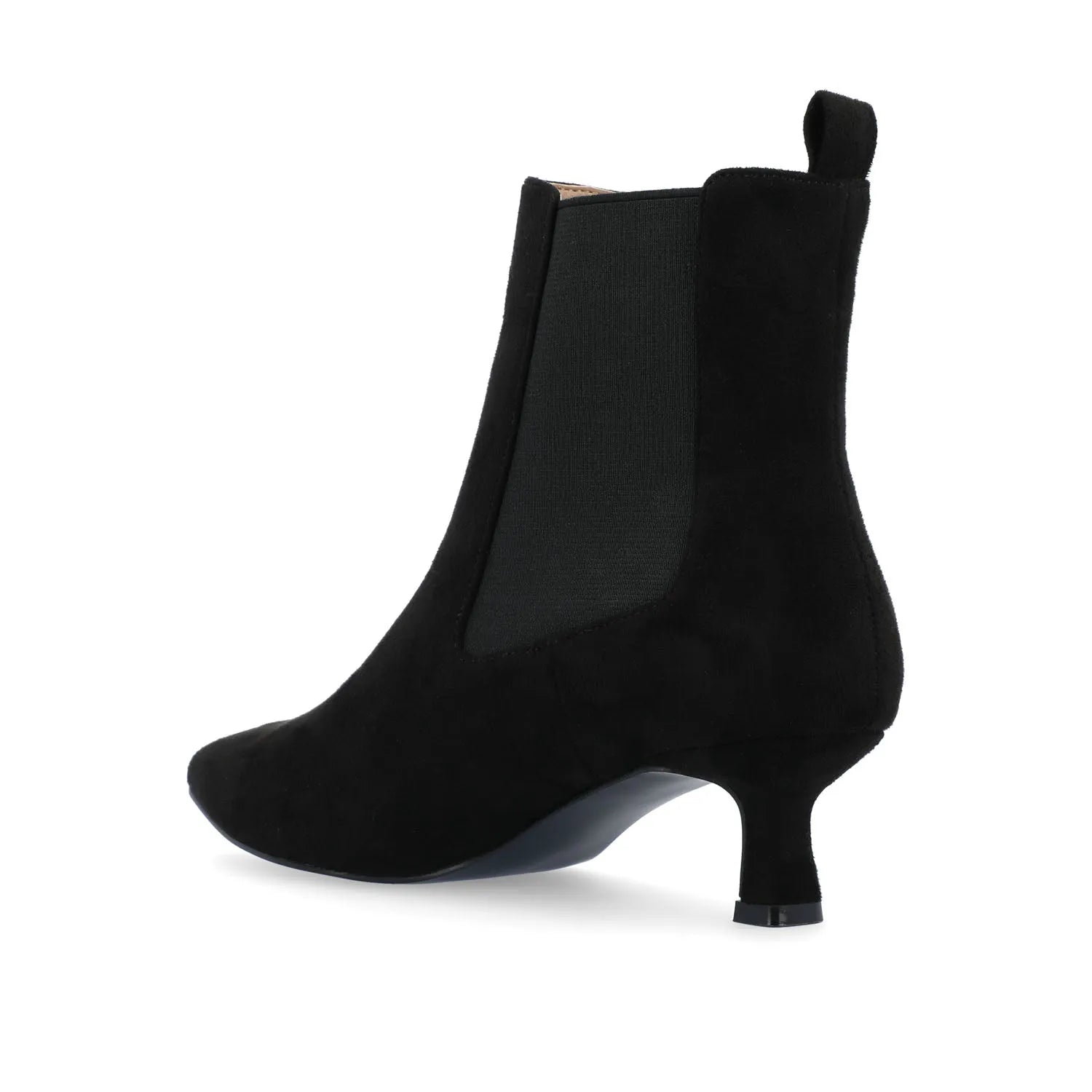 Black  Faux Suede