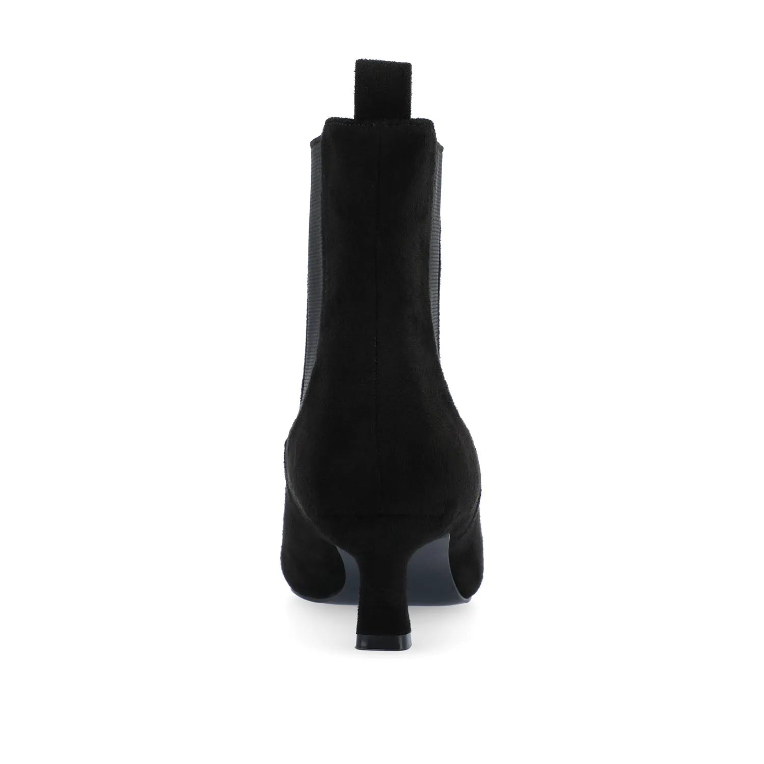 Black Faux Suede