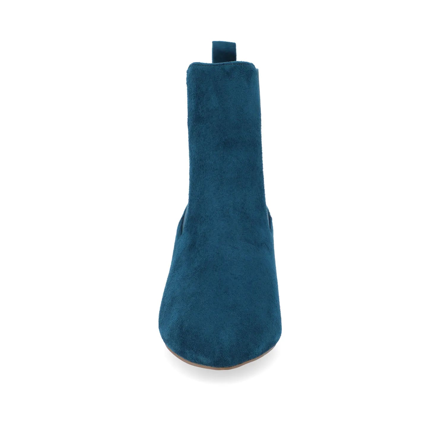 Blue Faux Suede