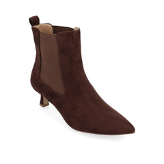 Brown Faux Suede