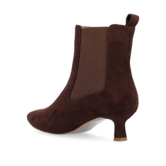Brown Faux Suede