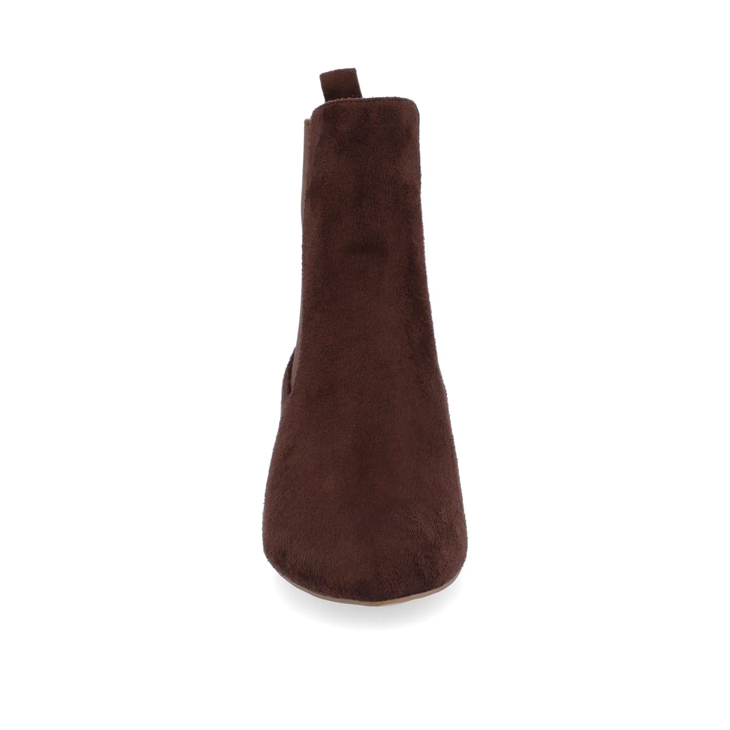 Brown Faux Suede