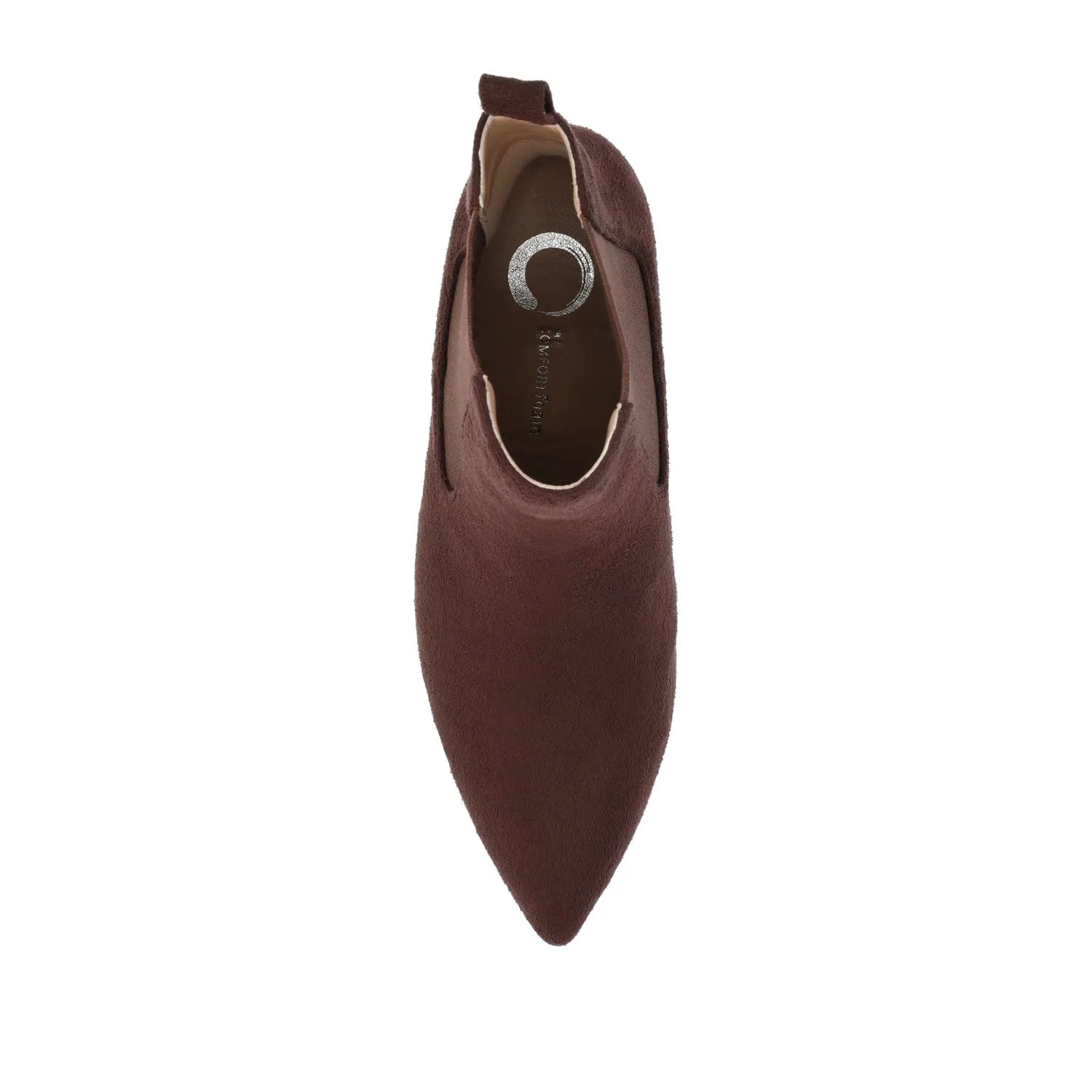 Brown Faux Suede