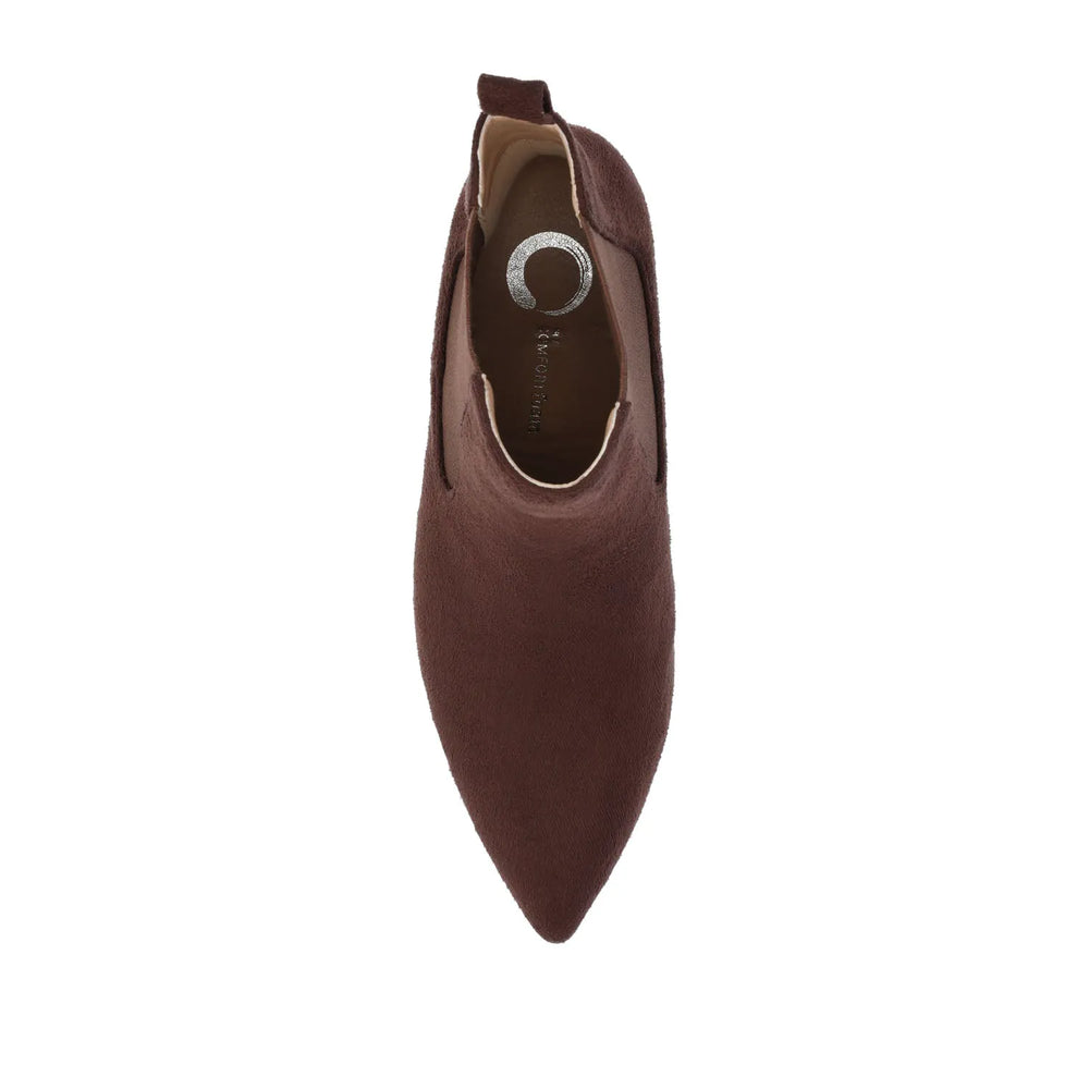 Brown Faux Suede