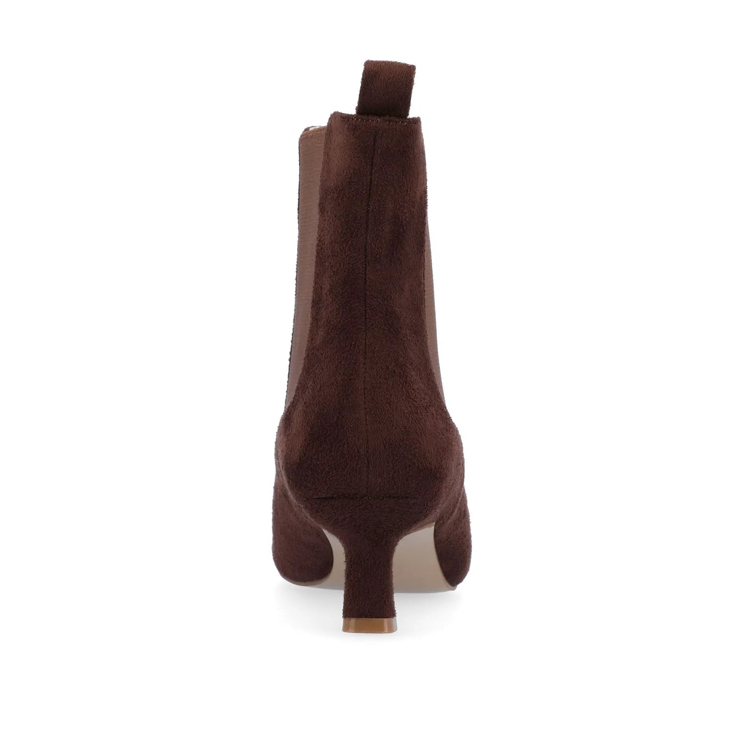 Brown Faux Suede