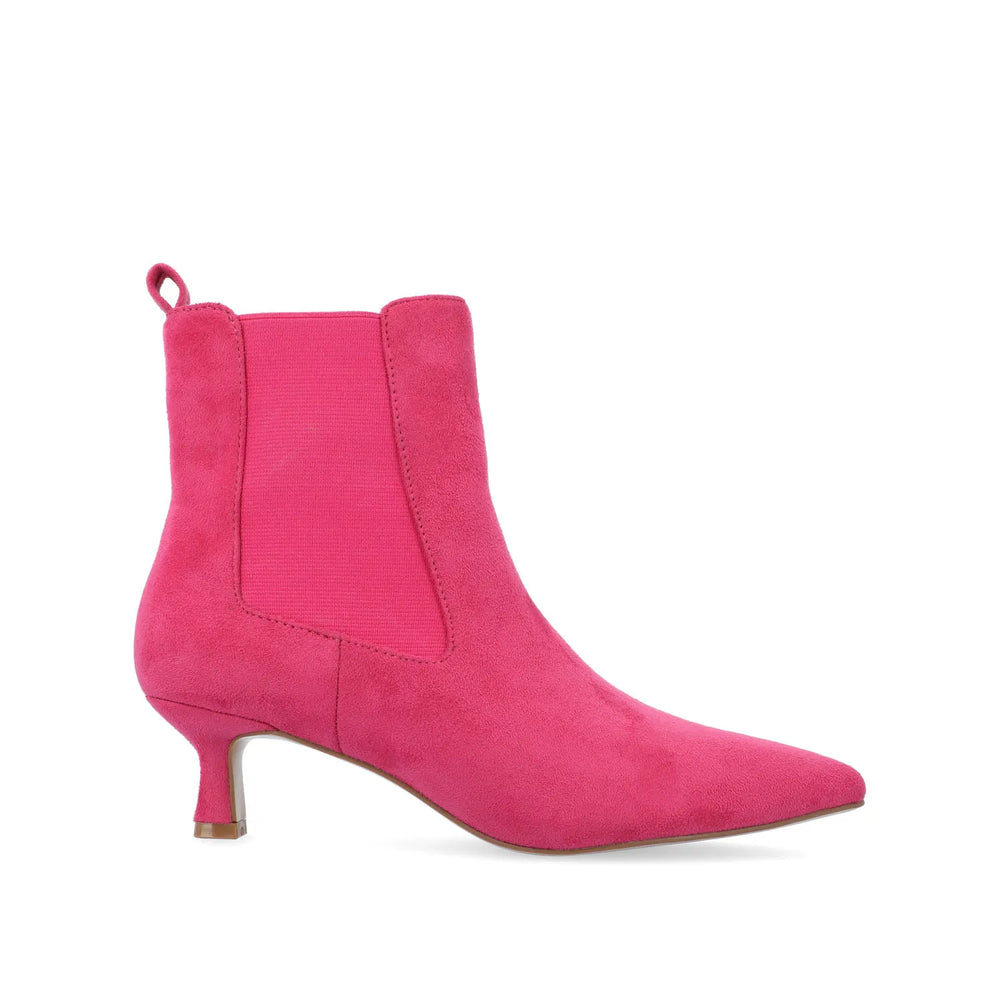 Pink  Faux Suede