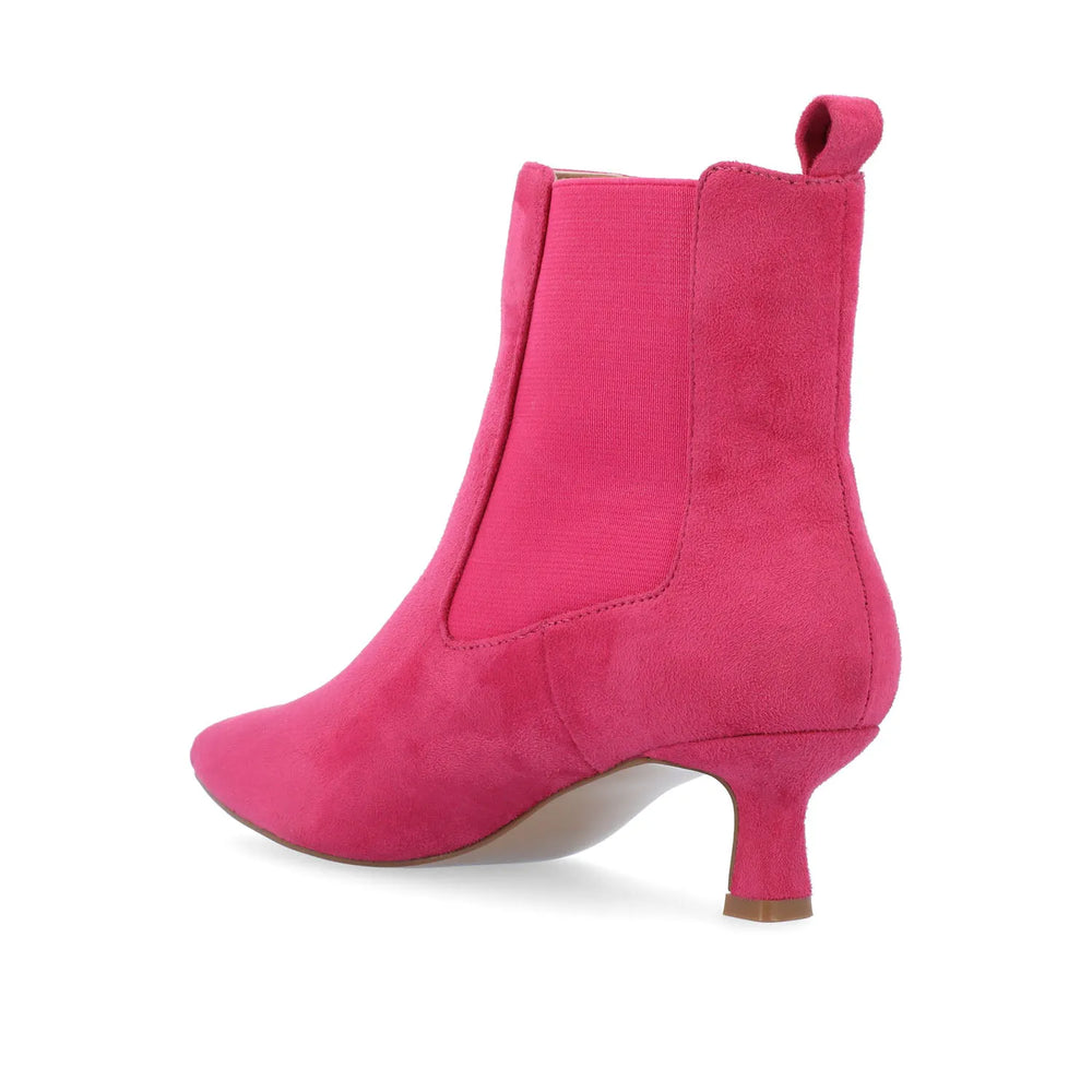 Pink  Faux Suede
